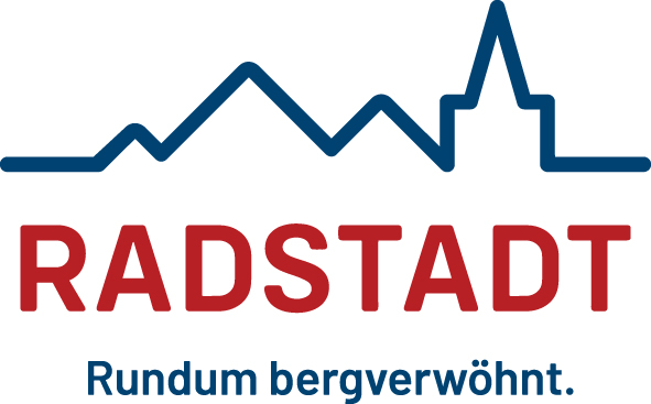Logo Radstadt Rundum bergverwöhnt - Schrift