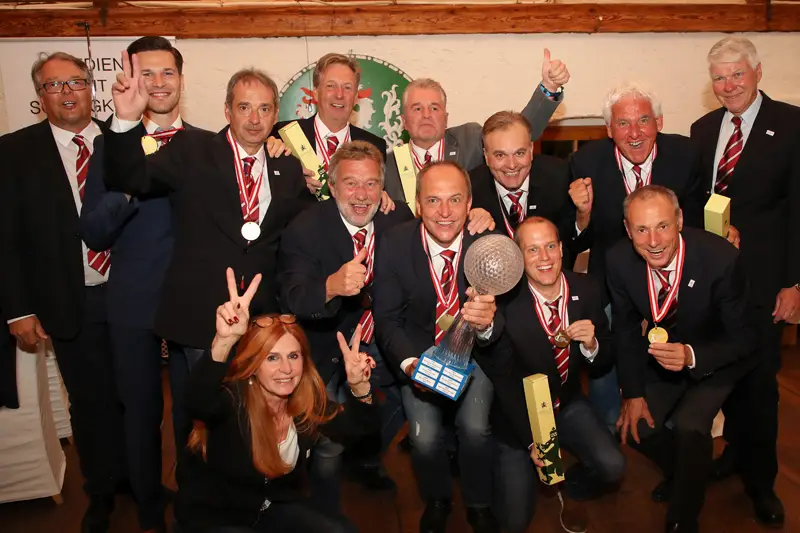 FROHNLEITEN,AUSTRIA,10.OCT.19 - GOLF - EMGJ, European Masters for Golf playing Journalists, GC Murhof.
Photo: GEPA pictures/ Christian Walgram